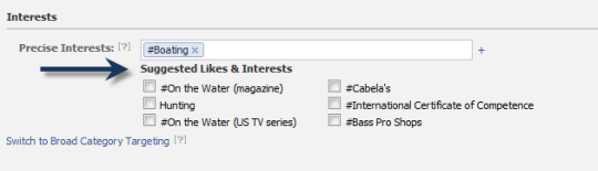 Facebook Advertising Precise Interest Targeting